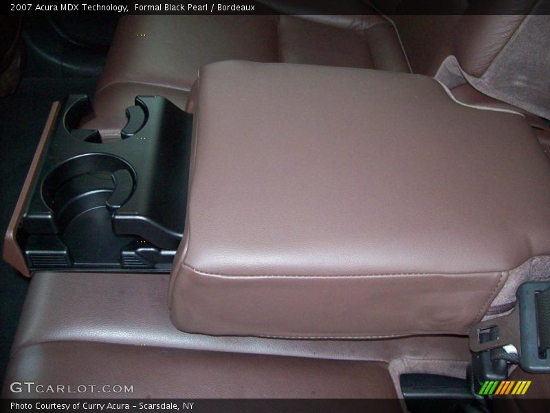 Formal Black Pearl / Bordeaux 2007 Acura MDX Technology
