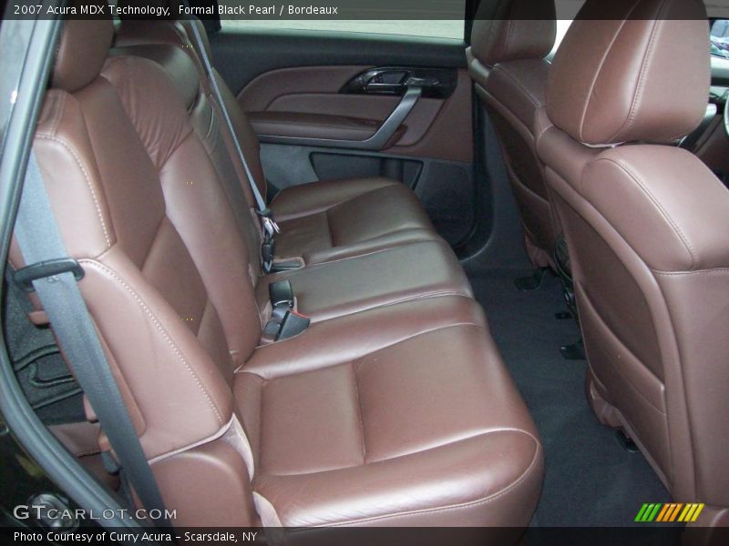 Formal Black Pearl / Bordeaux 2007 Acura MDX Technology
