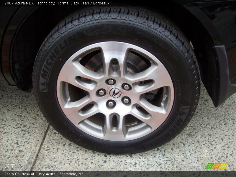 Formal Black Pearl / Bordeaux 2007 Acura MDX Technology