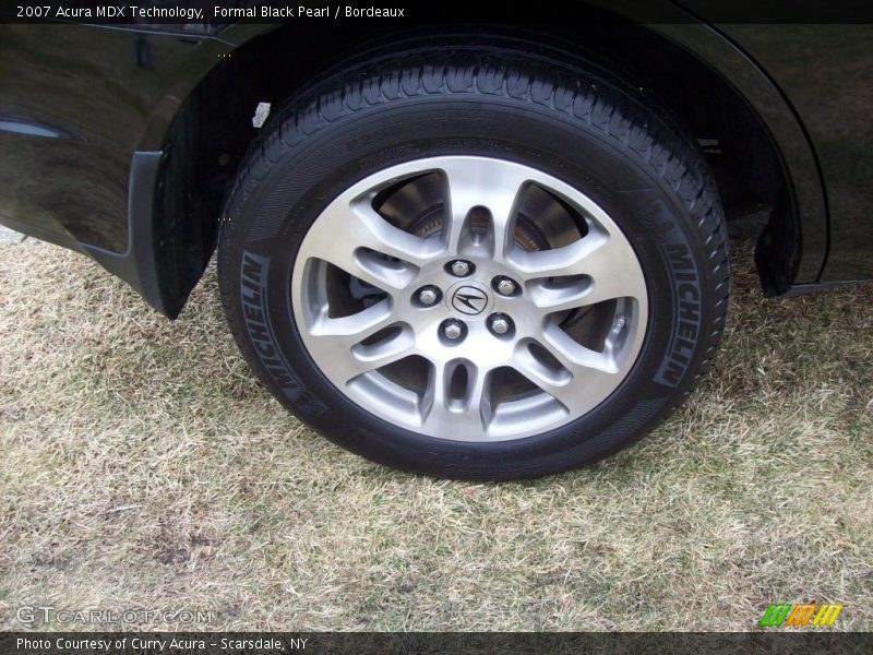 Formal Black Pearl / Bordeaux 2007 Acura MDX Technology