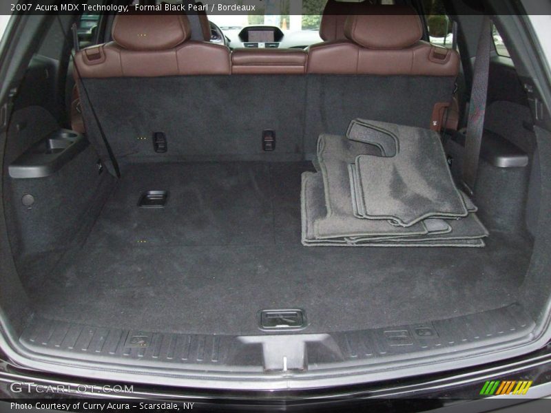 Formal Black Pearl / Bordeaux 2007 Acura MDX Technology