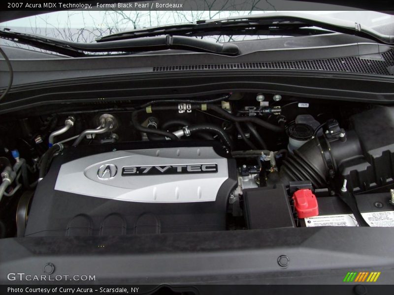 Formal Black Pearl / Bordeaux 2007 Acura MDX Technology