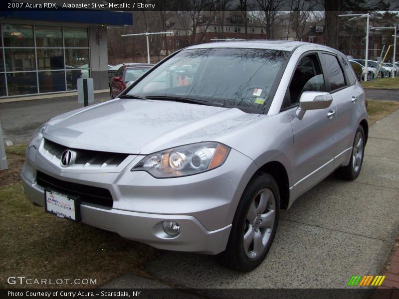 Alabaster Silver Metallic / Ebony 2007 Acura RDX