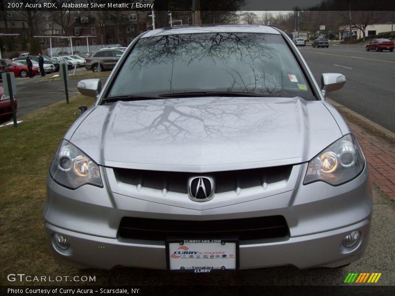 Alabaster Silver Metallic / Ebony 2007 Acura RDX