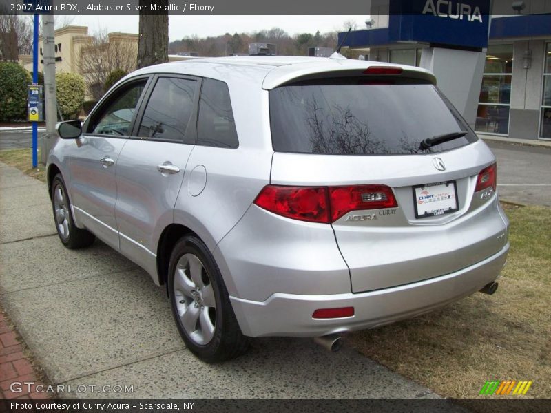 Alabaster Silver Metallic / Ebony 2007 Acura RDX