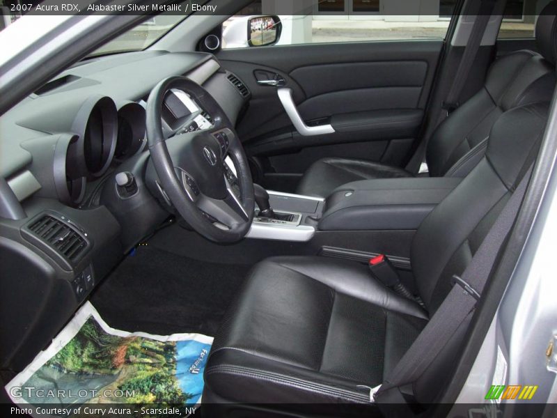 Alabaster Silver Metallic / Ebony 2007 Acura RDX