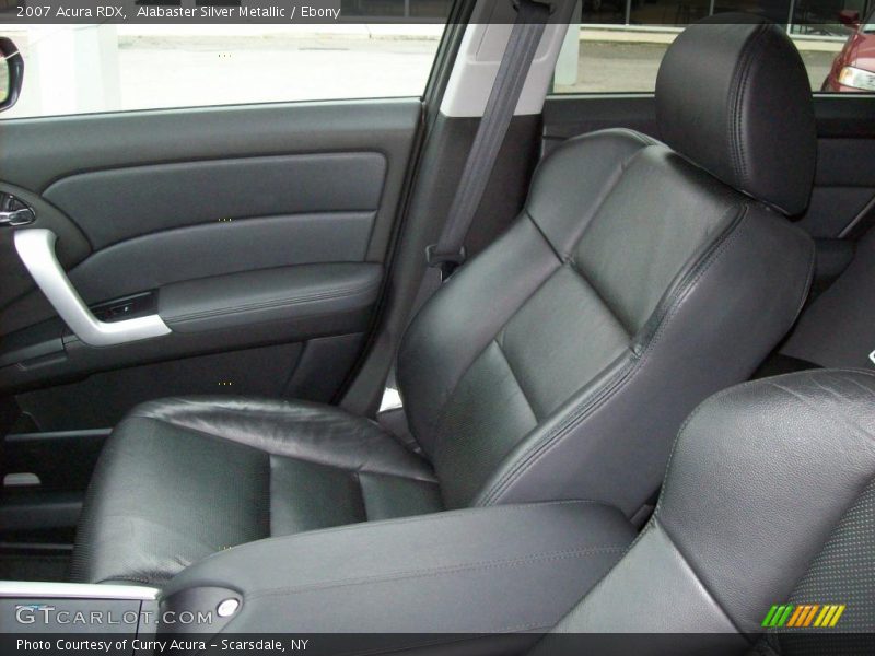 Alabaster Silver Metallic / Ebony 2007 Acura RDX