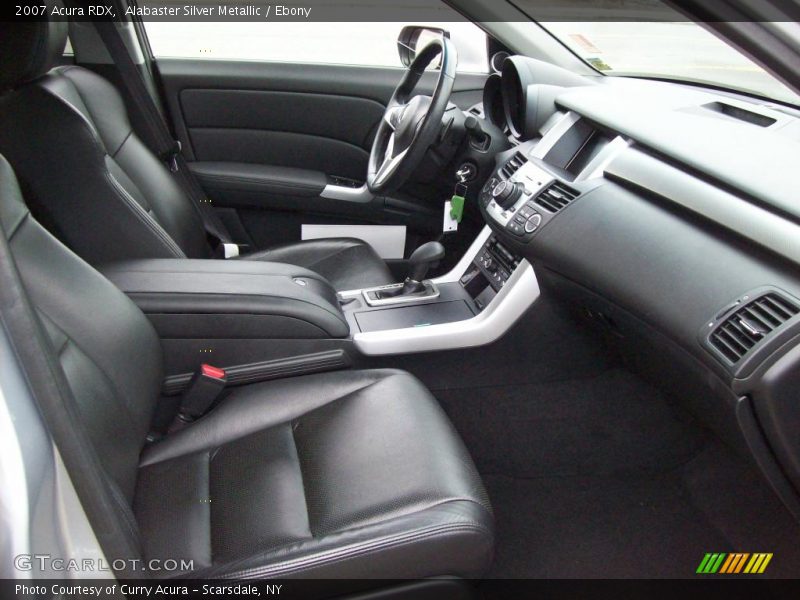 Alabaster Silver Metallic / Ebony 2007 Acura RDX