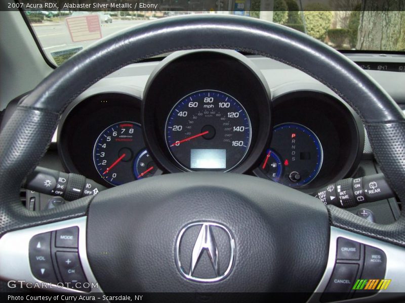 Alabaster Silver Metallic / Ebony 2007 Acura RDX