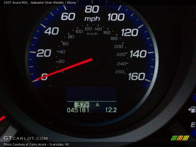 Alabaster Silver Metallic / Ebony 2007 Acura RDX