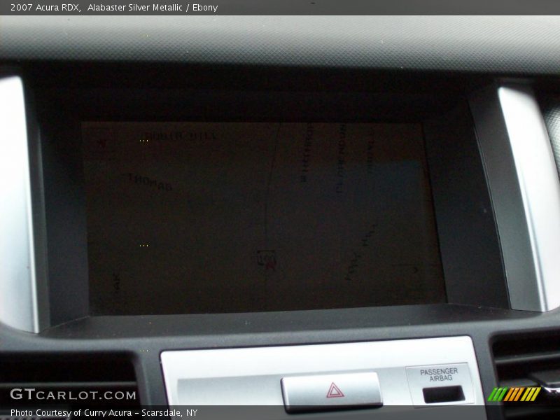 Alabaster Silver Metallic / Ebony 2007 Acura RDX