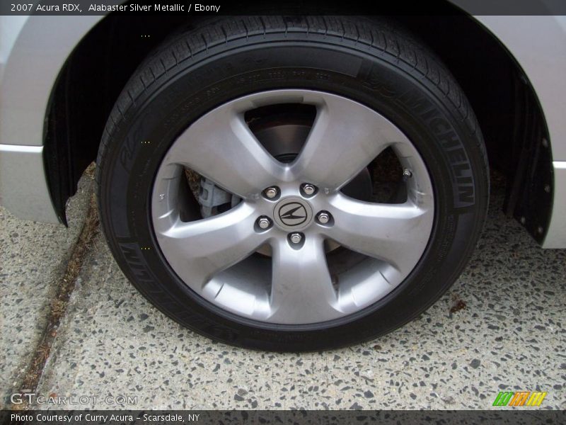 Alabaster Silver Metallic / Ebony 2007 Acura RDX