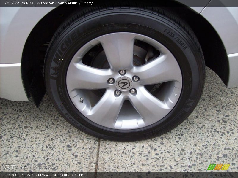 Alabaster Silver Metallic / Ebony 2007 Acura RDX