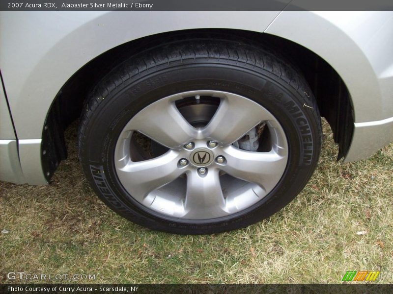 Alabaster Silver Metallic / Ebony 2007 Acura RDX