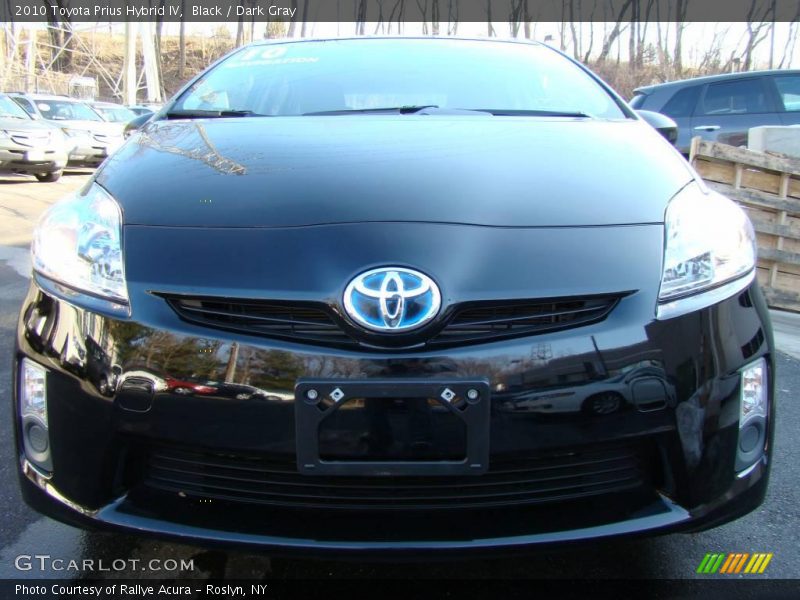 Black / Dark Gray 2010 Toyota Prius Hybrid IV