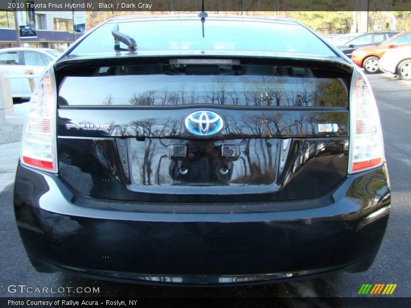 Black / Dark Gray 2010 Toyota Prius Hybrid IV