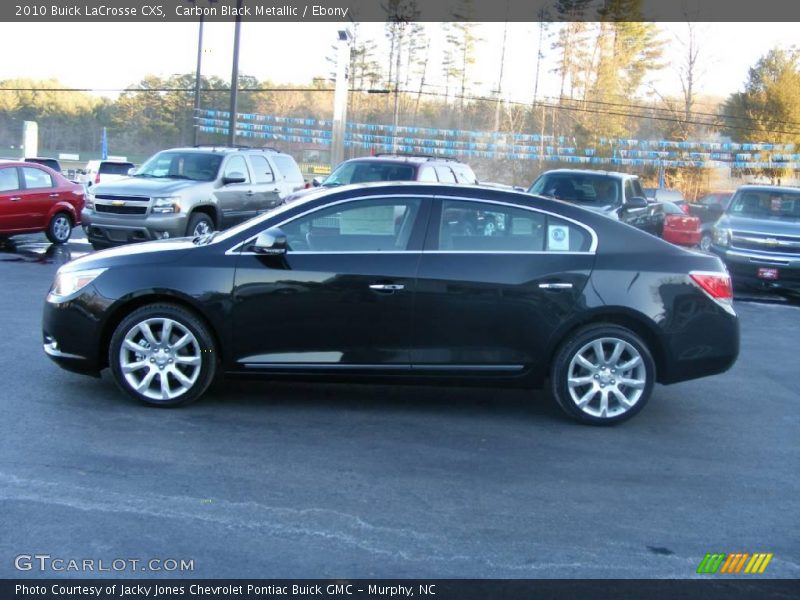 Carbon Black Metallic / Ebony 2010 Buick LaCrosse CXS