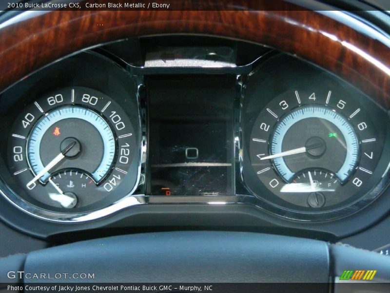 Carbon Black Metallic / Ebony 2010 Buick LaCrosse CXS