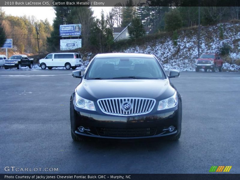 Carbon Black Metallic / Ebony 2010 Buick LaCrosse CXS