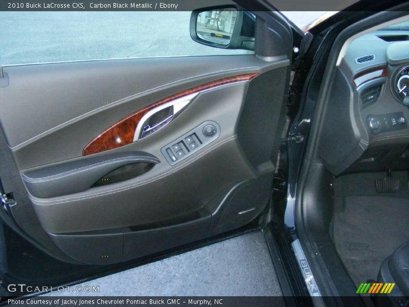 Carbon Black Metallic / Ebony 2010 Buick LaCrosse CXS