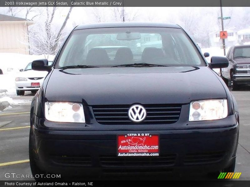 Galactic Blue Metallic / Grey 2003 Volkswagen Jetta GLX Sedan