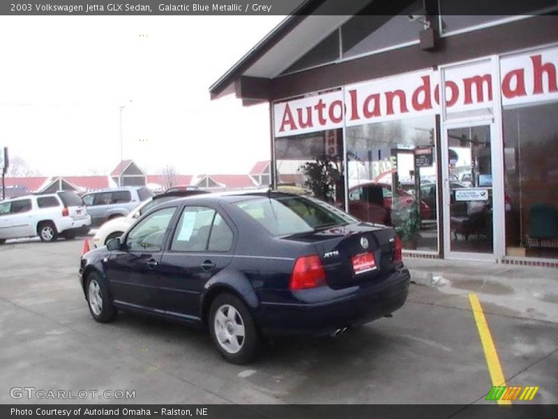 Galactic Blue Metallic / Grey 2003 Volkswagen Jetta GLX Sedan