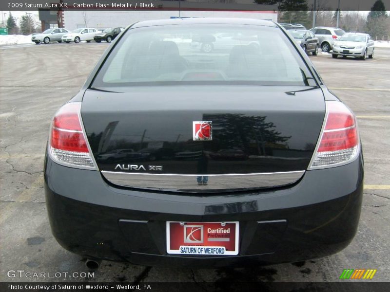 Carbon Flash Metallic / Black 2009 Saturn Aura XR