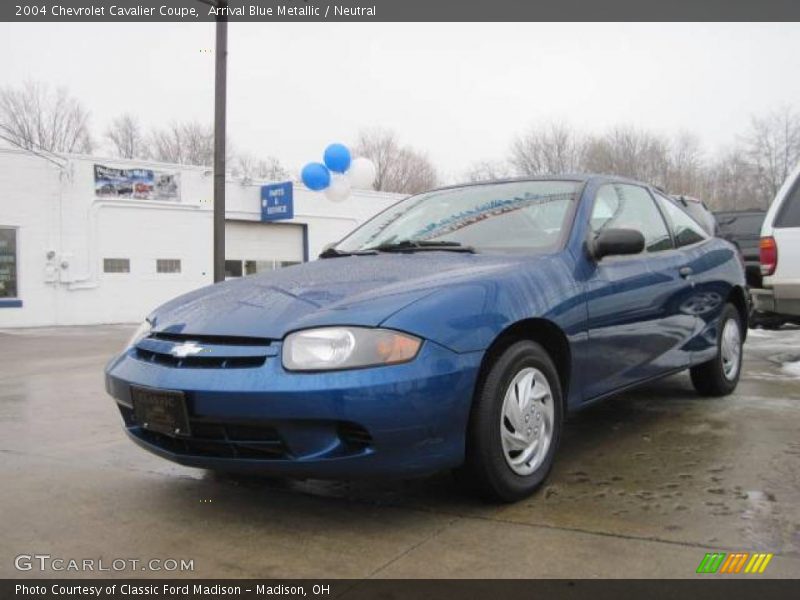 Arrival Blue Metallic / Neutral 2004 Chevrolet Cavalier Coupe