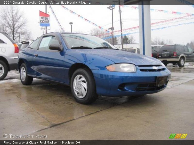 Arrival Blue Metallic / Neutral 2004 Chevrolet Cavalier Coupe