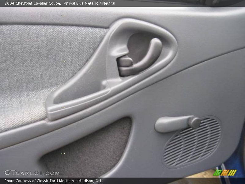 Arrival Blue Metallic / Neutral 2004 Chevrolet Cavalier Coupe