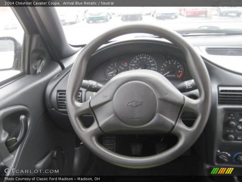 Arrival Blue Metallic / Neutral 2004 Chevrolet Cavalier Coupe