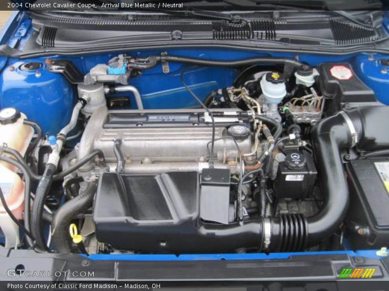 Arrival Blue Metallic / Neutral 2004 Chevrolet Cavalier Coupe