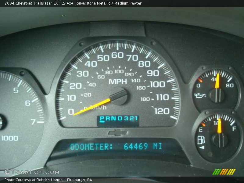 Silverstone Metallic / Medium Pewter 2004 Chevrolet TrailBlazer EXT LS 4x4