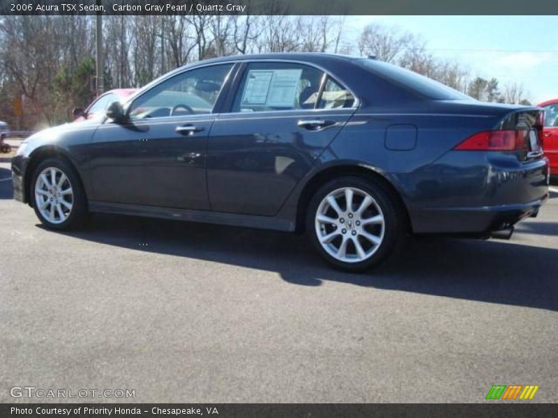 Carbon Gray Pearl / Quartz Gray 2006 Acura TSX Sedan