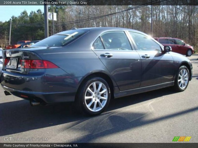 Carbon Gray Pearl / Quartz Gray 2006 Acura TSX Sedan