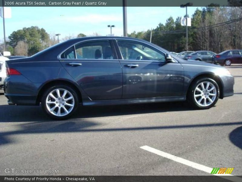 Carbon Gray Pearl / Quartz Gray 2006 Acura TSX Sedan