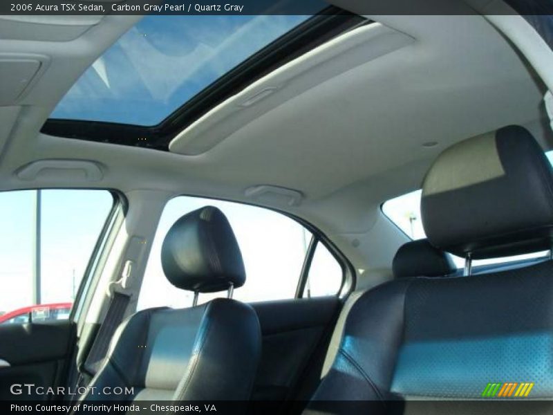 Carbon Gray Pearl / Quartz Gray 2006 Acura TSX Sedan