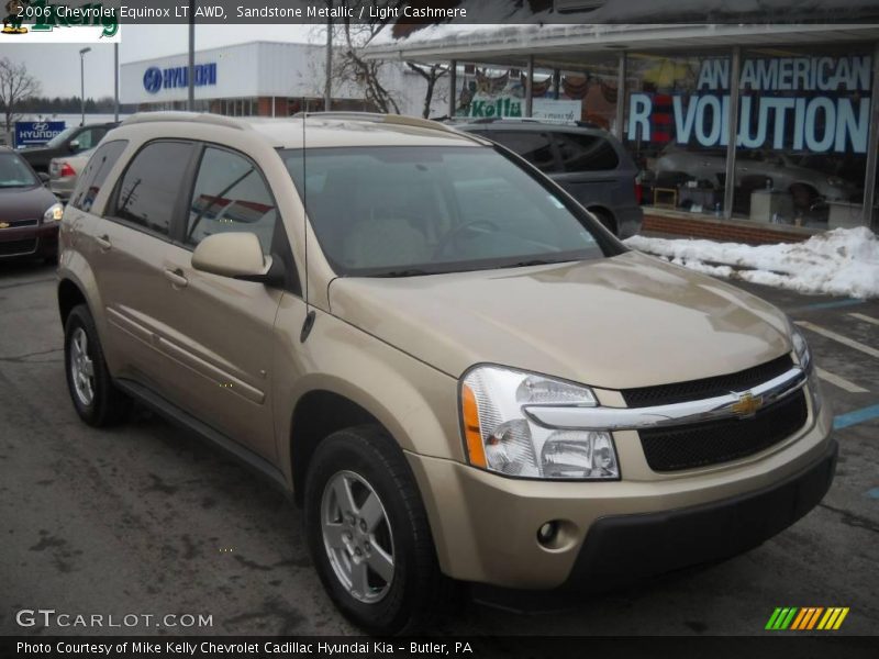 Sandstone Metallic / Light Cashmere 2006 Chevrolet Equinox LT AWD
