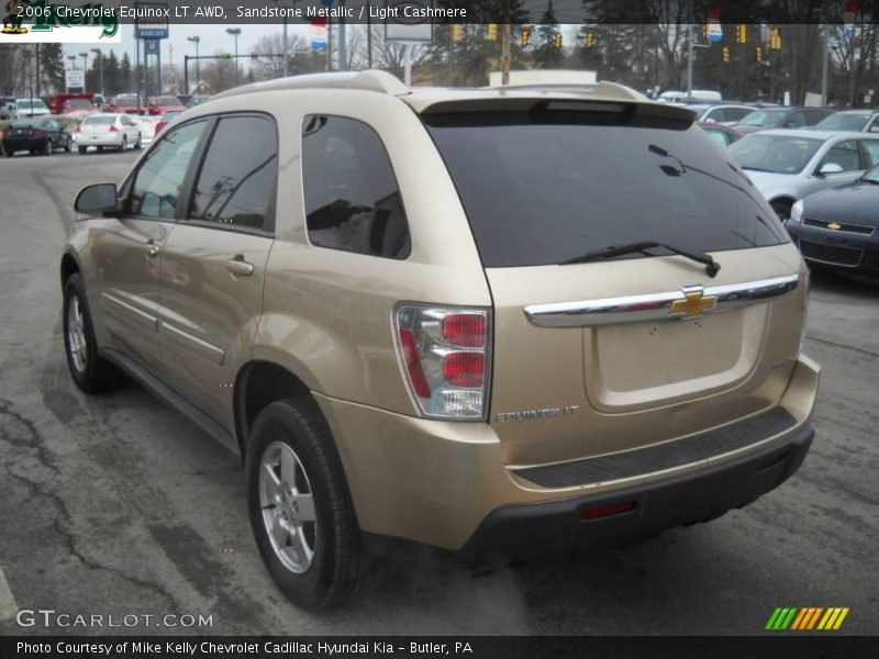 Sandstone Metallic / Light Cashmere 2006 Chevrolet Equinox LT AWD
