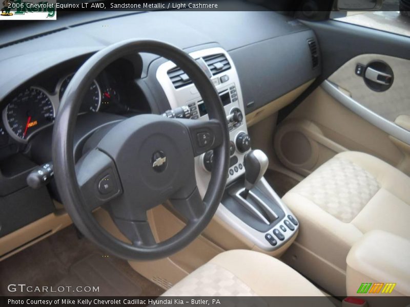 Sandstone Metallic / Light Cashmere 2006 Chevrolet Equinox LT AWD