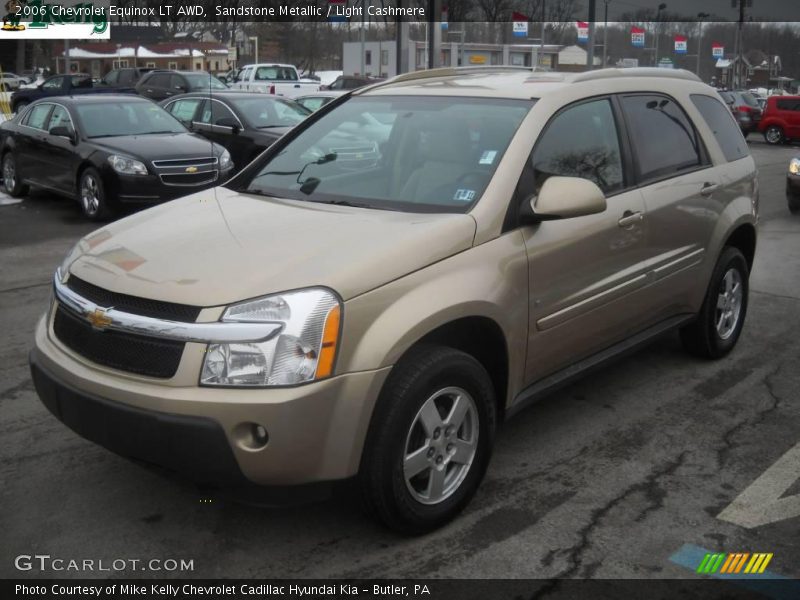 Sandstone Metallic / Light Cashmere 2006 Chevrolet Equinox LT AWD