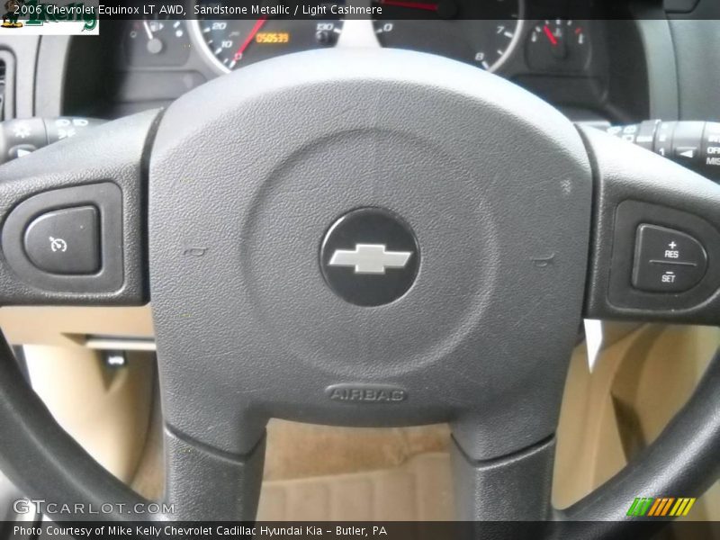 Sandstone Metallic / Light Cashmere 2006 Chevrolet Equinox LT AWD