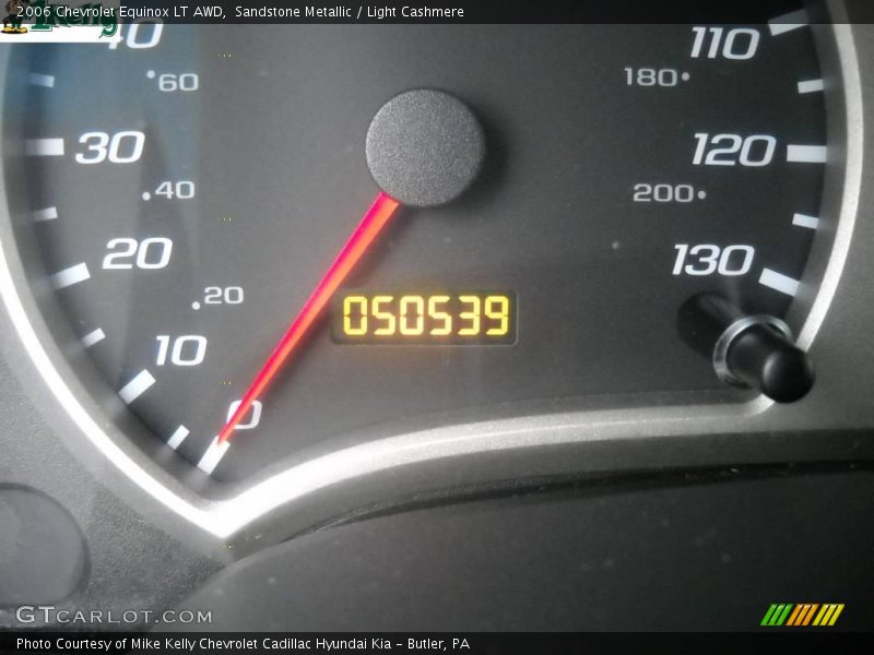 Sandstone Metallic / Light Cashmere 2006 Chevrolet Equinox LT AWD