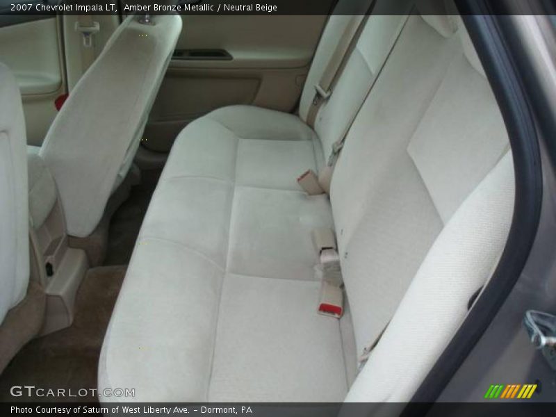 Amber Bronze Metallic / Neutral Beige 2007 Chevrolet Impala LT