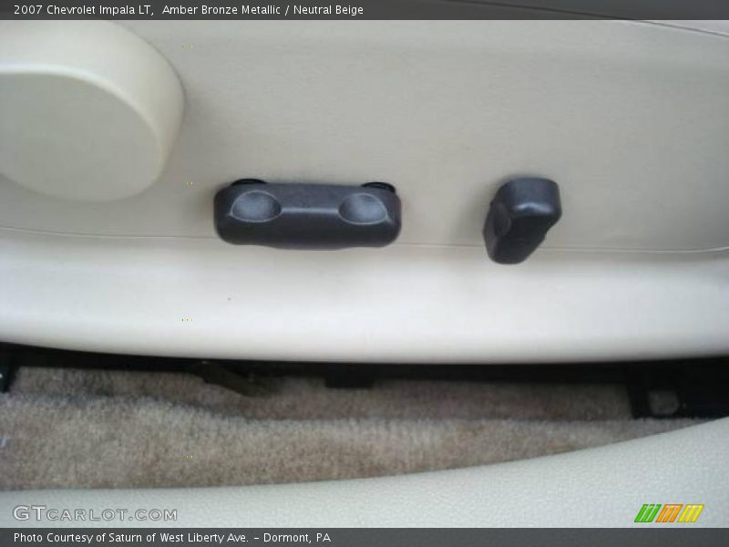 Amber Bronze Metallic / Neutral Beige 2007 Chevrolet Impala LT