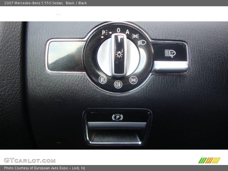 Black / Black 2007 Mercedes-Benz S 550 Sedan