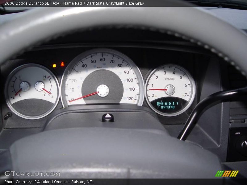 Flame Red / Dark Slate Gray/Light Slate Gray 2006 Dodge Durango SLT 4x4