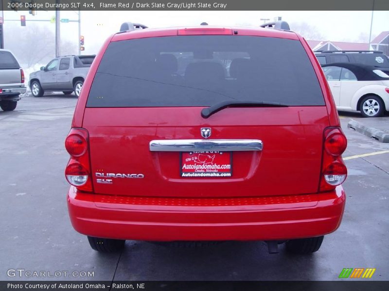 Flame Red / Dark Slate Gray/Light Slate Gray 2006 Dodge Durango SLT 4x4