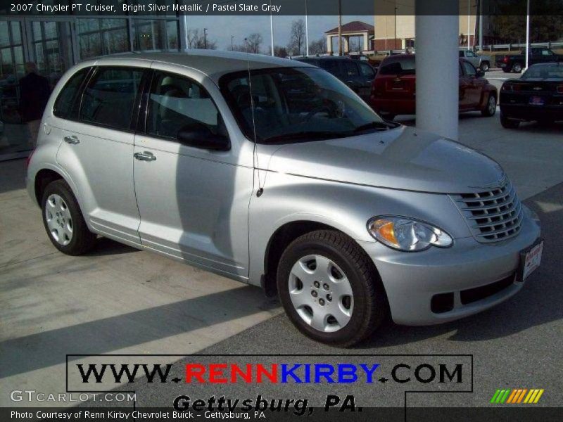 Bright Silver Metallic / Pastel Slate Gray 2007 Chrysler PT Cruiser