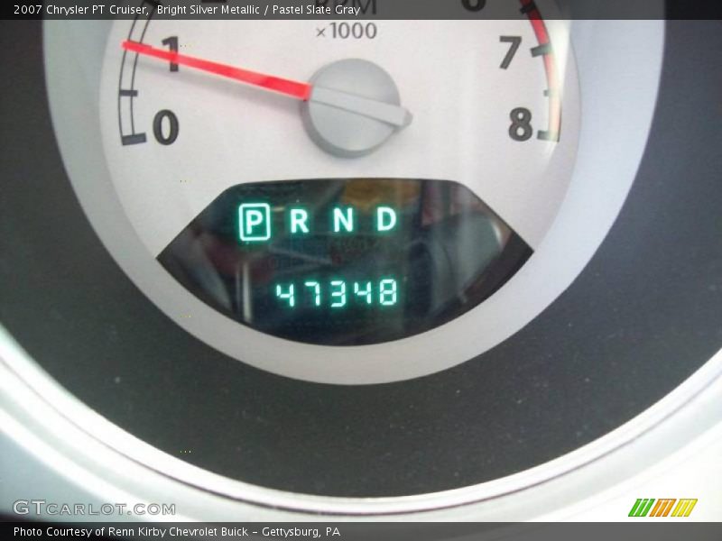 Bright Silver Metallic / Pastel Slate Gray 2007 Chrysler PT Cruiser